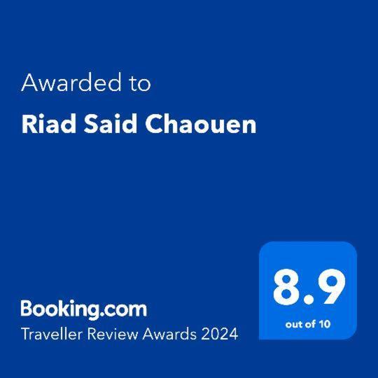 Riad Said Chaouen Шефшауэн Экстерьер фото