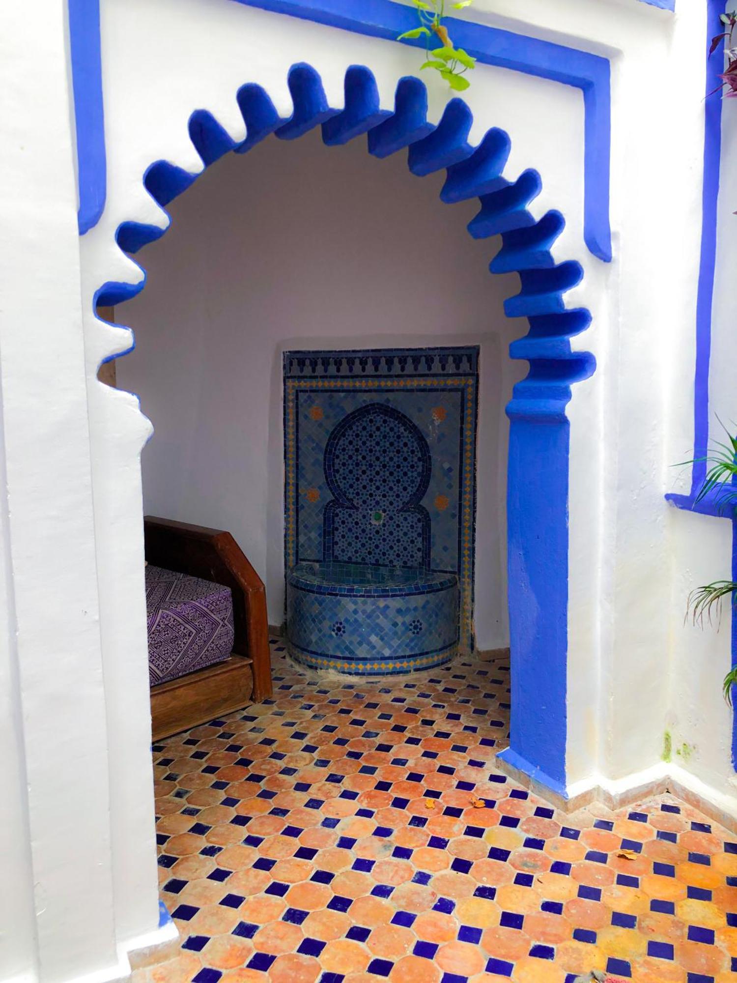 Riad Said Chaouen Шефшауэн Экстерьер фото