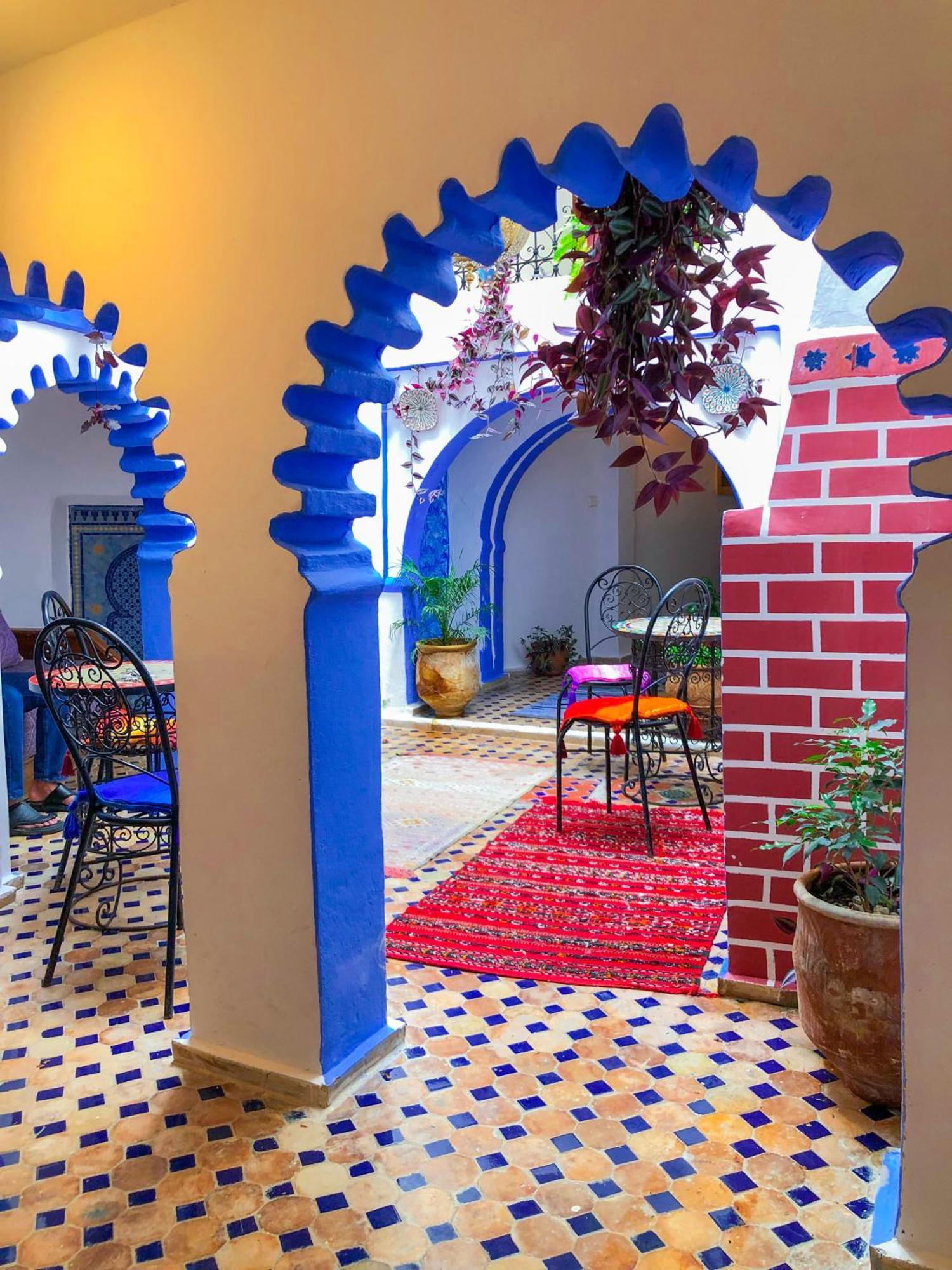 Riad Said Chaouen Шефшауэн Экстерьер фото
